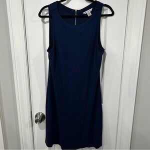 Tommy Bahama Navy Blue Sleeveless Dress